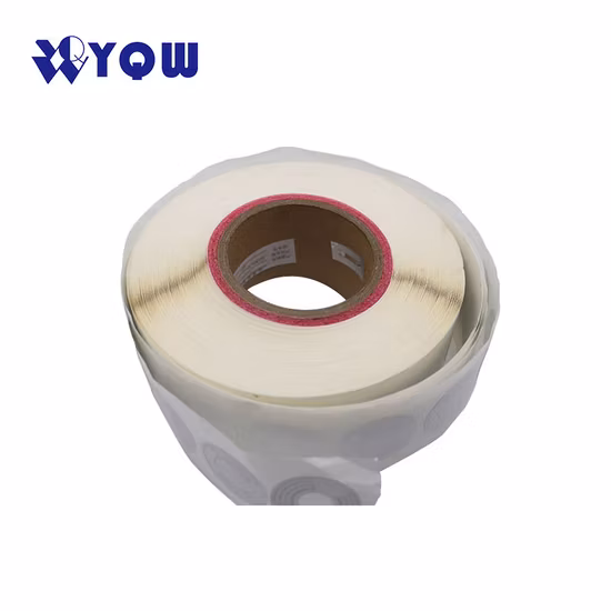 資産管理用カスタムサイズの13.56MHzパッシブNFCタグ/ラベル/サークルステッカー