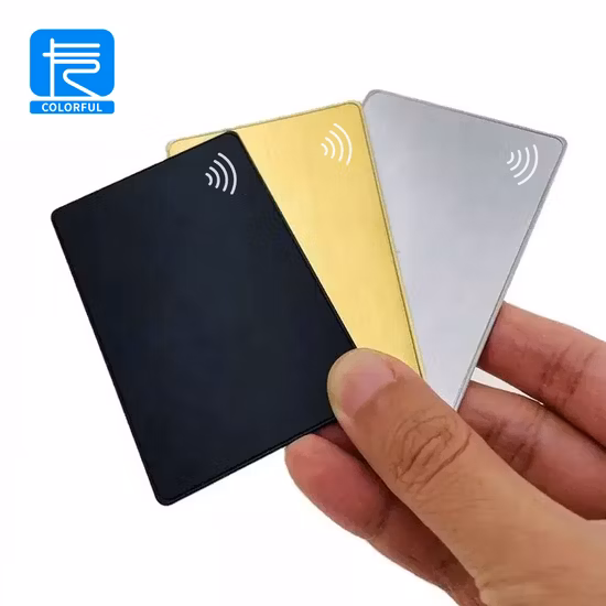 カスタム印刷された PVC RFID カード スマート名刺