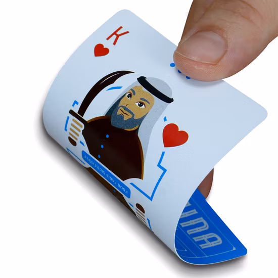 防水プラスチック製のカスタマイズされた高級 100% 防水 PVC トランプ