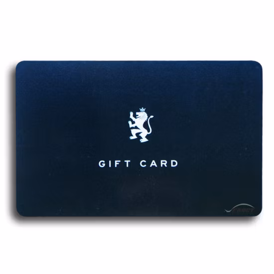 PETG Cr80 PVC 素材 非接触ギフトカード、名刺、RFID プラスチック印刷 銀行クレジットカード オフセット印刷